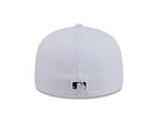 Los Angeles Dodgers New Era 59-Fifty White Black Fitted Cap