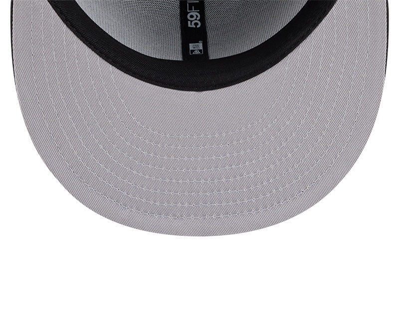 Los Angeles Angels New Era 59-Fifty Black Graphite Fitted Cap
