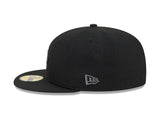 Los Angeles Dodgers New Era 59-Fifty Black Graphite Fitted Cap