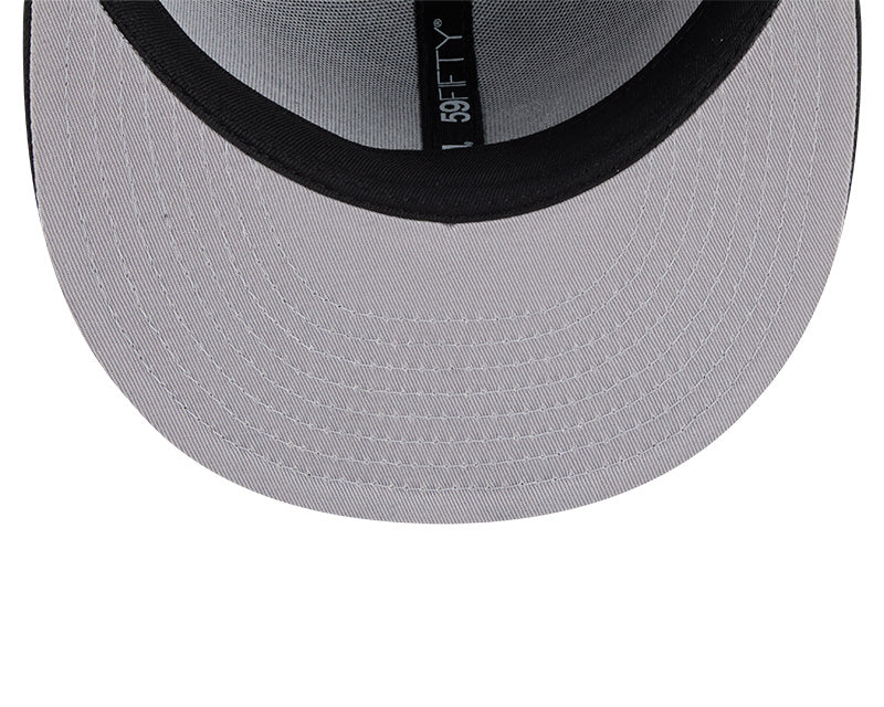 Los Angeles Dodgers New Era 59-Fifty Black Graphite Fitted Cap