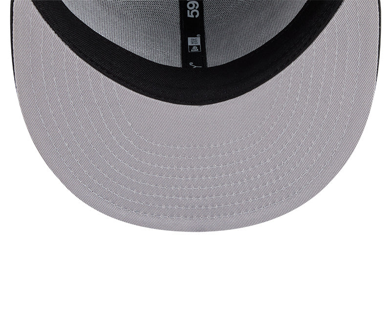 New York Yankees New Era 59-Fifty 5950  Black Graphite Fitted Cap