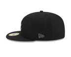 Atlanta Braves New Era 59-Fifty 5950 Black Graphite Fitted Cap