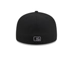 Atlanta Braves New Era 59-Fifty 5950 Black Graphite Fitted Cap