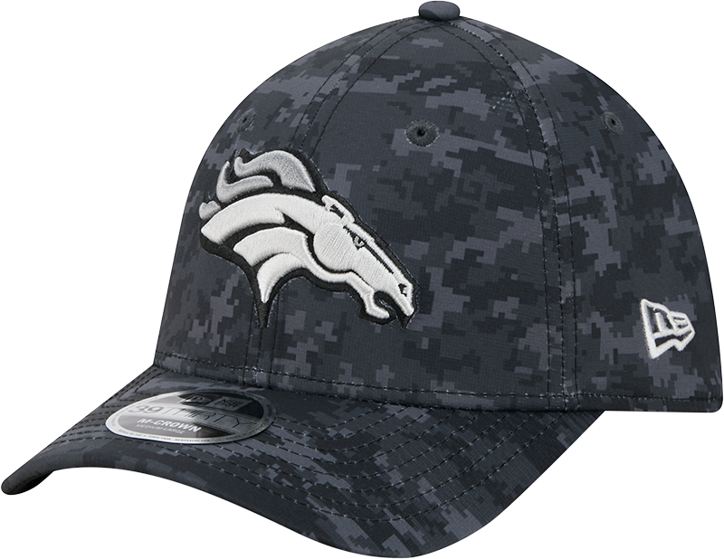 Denver Broncos New Era 2026 NFL Salute To Service 39THIRTY M-Crown Stretch Hat - Black