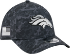 Denver Broncos New Era 2026 NFL Salute To Service 39THIRTY M-Crown Stretch Hat - Black