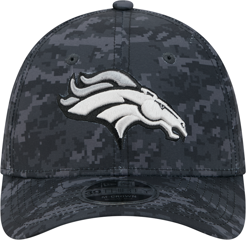 Denver Broncos New Era 2026 NFL Salute To Service 39THIRTY M-Crown Stretch Hat - Black