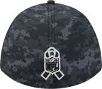 Denver Broncos New Era 2026 NFL Salute To Service 39THIRTY M-Crown Stretch Hat - Black