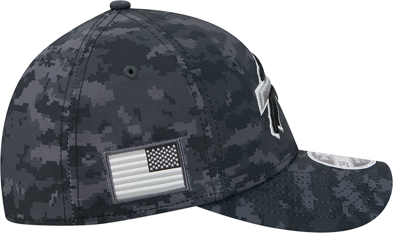 Buffalo Bills New Era 2026 NFL Salute To Service 39THIRTY M-Crown Stretch Hat - Black