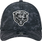 Chicago Bears New Era 2026 NFL Salute To Service 39THIRTY M-Crown Stretch Hat - Black