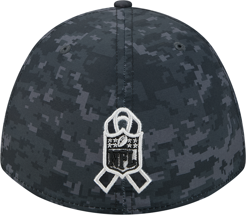 Seattle Seahawks New Era 2026 NFL Salute To Service 39THIRTY M-Crown Stretch Hat - Black