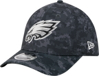 Philadelphia Eagles New Era 2026 NFL Salute To Service 39THIRTY M-Crown Stretch Hat - Black