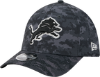 Detroit Lions New Era 2026 NFL Salute To Service 39THIRTY M-Crown Stretch Hat - Black