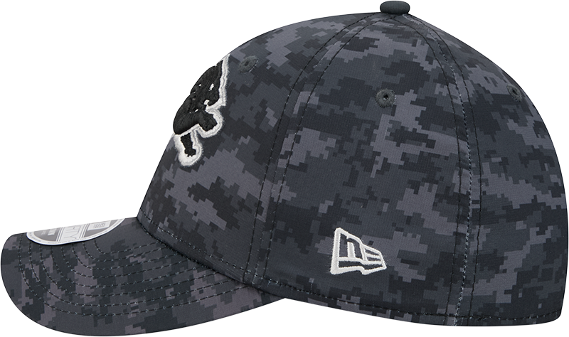 Detroit Lions New Era 2026 NFL Salute To Service 39THIRTY M-Crown Stretch Hat - Black