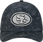 San Francisco 49ers New Era 2026 NFL Salute To Service 39THIRTY M-Crown Stretch Hat - Black