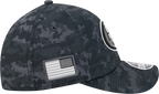 San Francisco 49ers New Era 2026 NFL Salute To Service 39THIRTY M-Crown Stretch Hat - Black