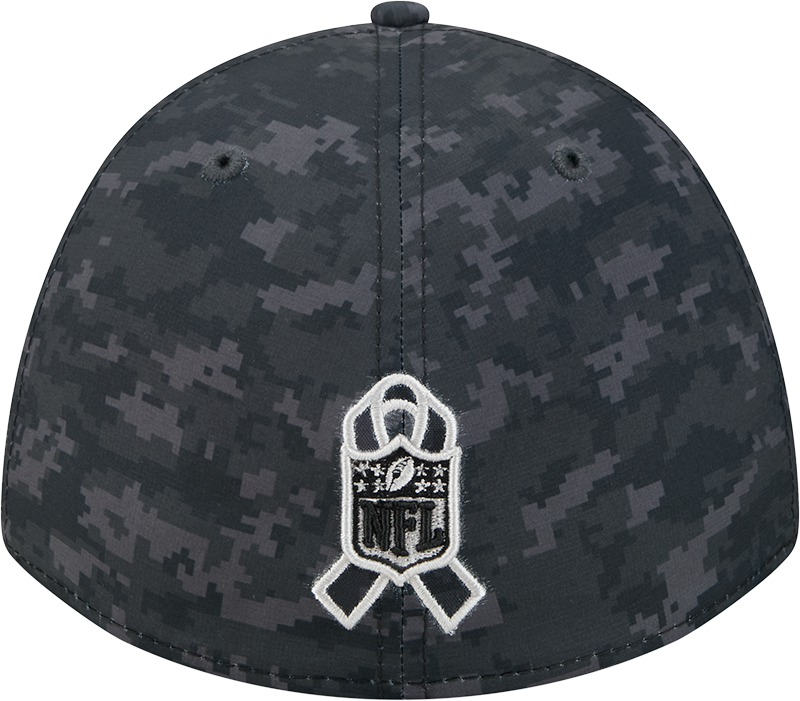 Pittsburgh Steelers New Era 2026 NFL Salute To Service 39THIRTY M-Crown Stretch Hat - Black