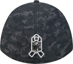 Pittsburgh Steelers New Era 2026 NFL Salute To Service 39THIRTY M-Crown Stretch Hat - Black