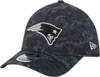 New England Patriots New Era 2026 NFL Salute To Service 39THIRTY M-Crown Stretch Hat - Black