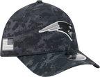 New England Patriots New Era 2026 NFL Salute To Service 39THIRTY M-Crown Stretch Hat - Black