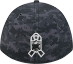 New England Patriots New Era 2026 NFL Salute To Service 39THIRTY M-Crown Stretch Hat - Black