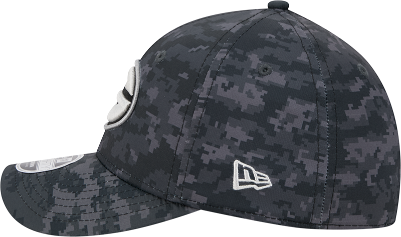 Green Bay Packers New Era 2026 NFL Salute To Service 39THIRTY M-Crown Stretch Hat - Black