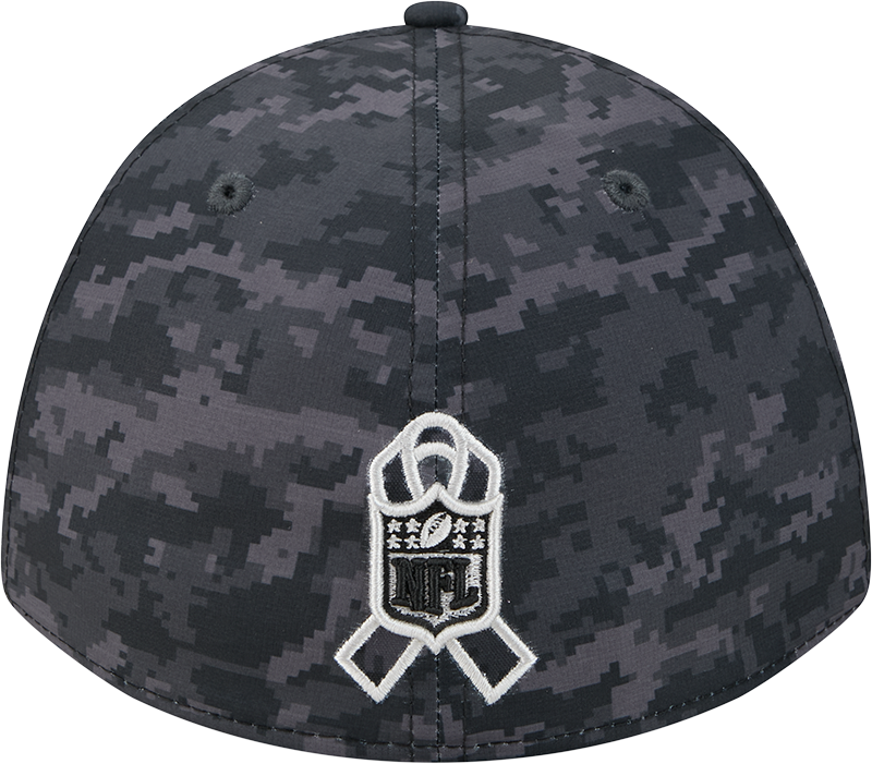 Green Bay Packers New Era 2026 NFL Salute To Service 39THIRTY M-Crown Stretch Hat - Black