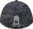Green Bay Packers New Era 2026 NFL Salute To Service 39THIRTY M-Crown Stretch Hat - Black