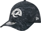 Los Angeles Rams New Era 2026 NFL Salute To Service 39THIRTY M-Crown Stretch Hat - Black
