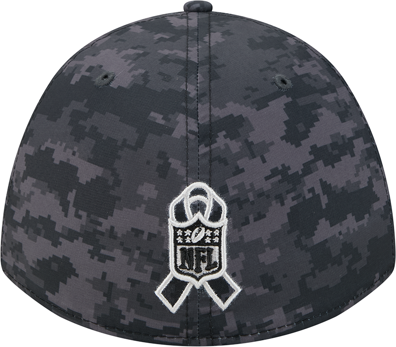 Los Angeles Rams New Era 2026 NFL Salute To Service 39THIRTY M-Crown Stretch Hat - Black