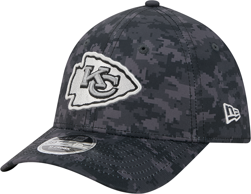 Los Angeles Rams New Era 2026 NFL Salute To Service 39THIRTY M-Crown Stretch Hat - Black