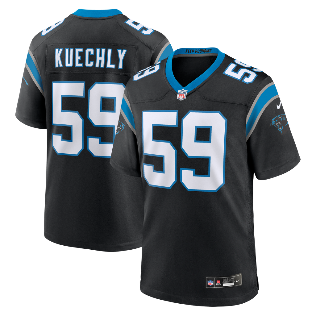Luke Kuechly Carolina Panthers Nike NFL Game Jersey Home - Black