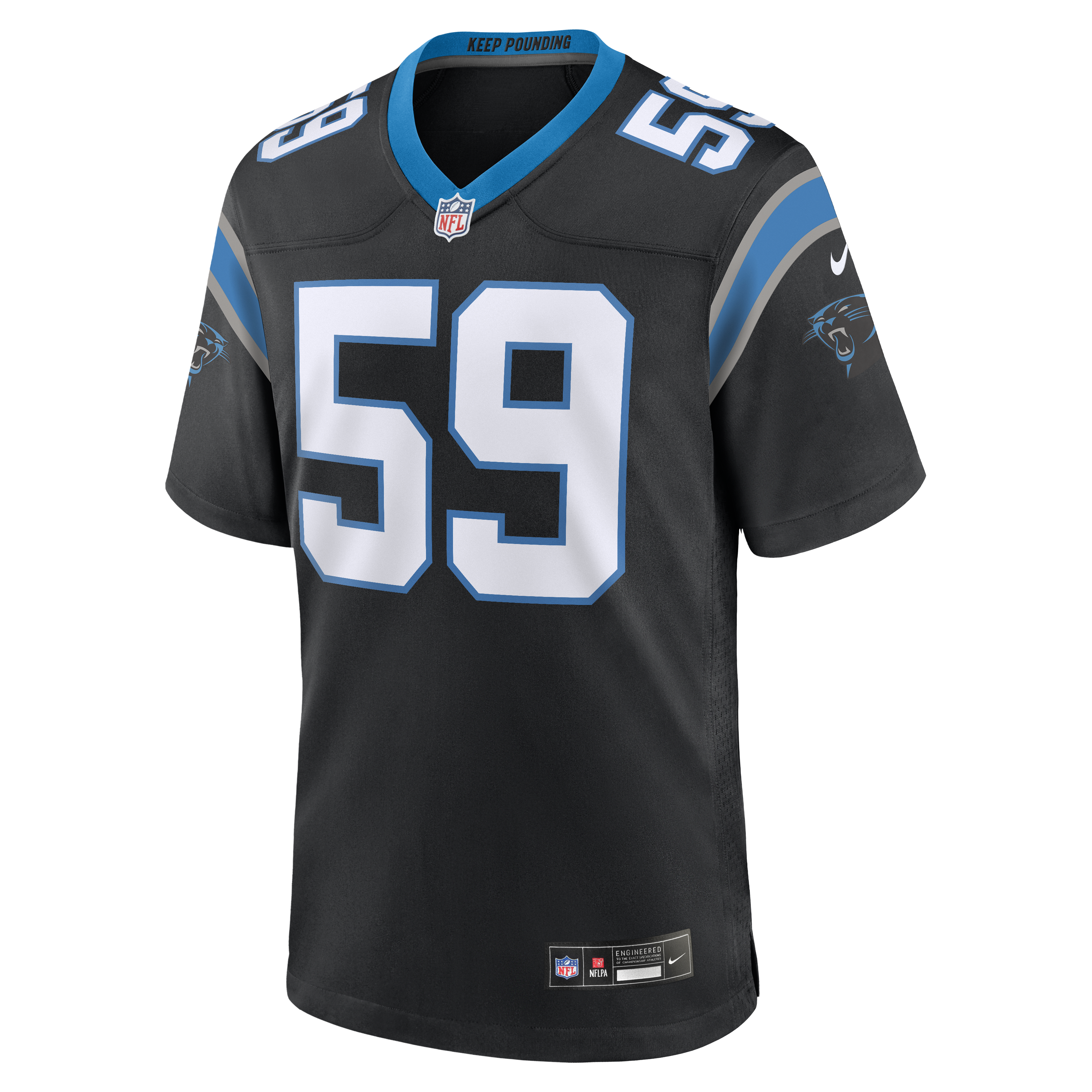 Luke Kuechly Carolina Panthers Nike NFL Game Jersey Home - Black
