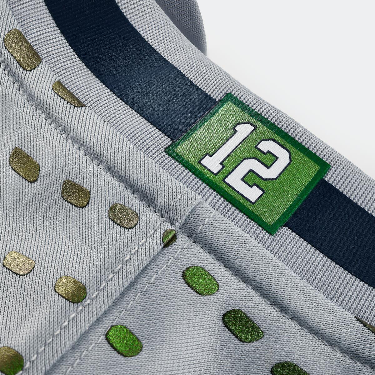 Jaxon Smith-Njigba Seattle Seahawks Men's NFL Nike 2025 Rivalries Collection Game Jersey - Wolf Gray