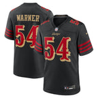 Fred Warner San Francisco 49ers Nike NFL Men's 2025 Rivalries Collection Game Jersey - Black