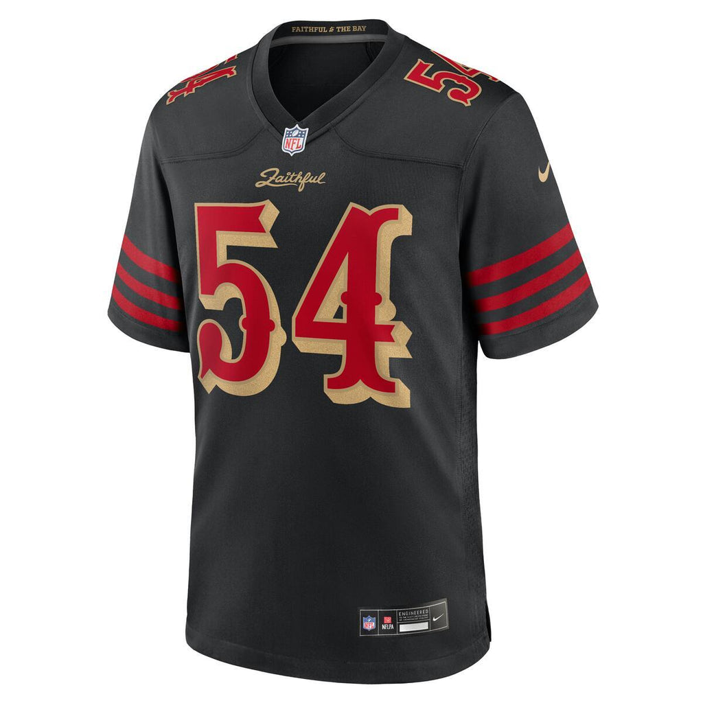 Fred Warner San Francisco 49ers Nike NFL Men's 2025 Rivalries Collection Game Jersey - Black