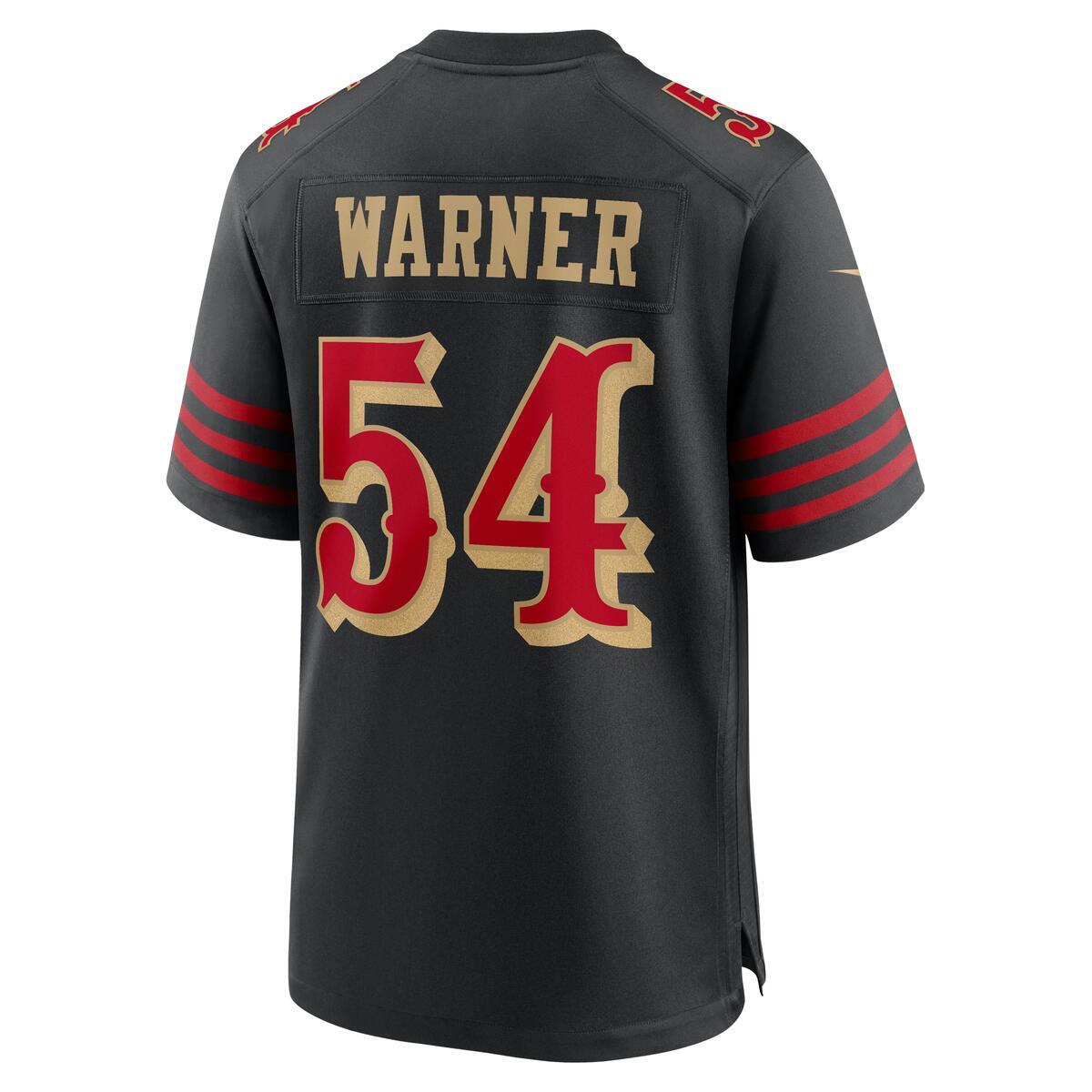 Fred Warner San Francisco 49ers Nike NFL Men's 2025 Rivalries Collection Game Jersey - Black