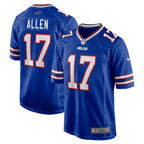 Josh Allen Buffalo Bills Nike Team NFL Game Player Jersey Home - Royal