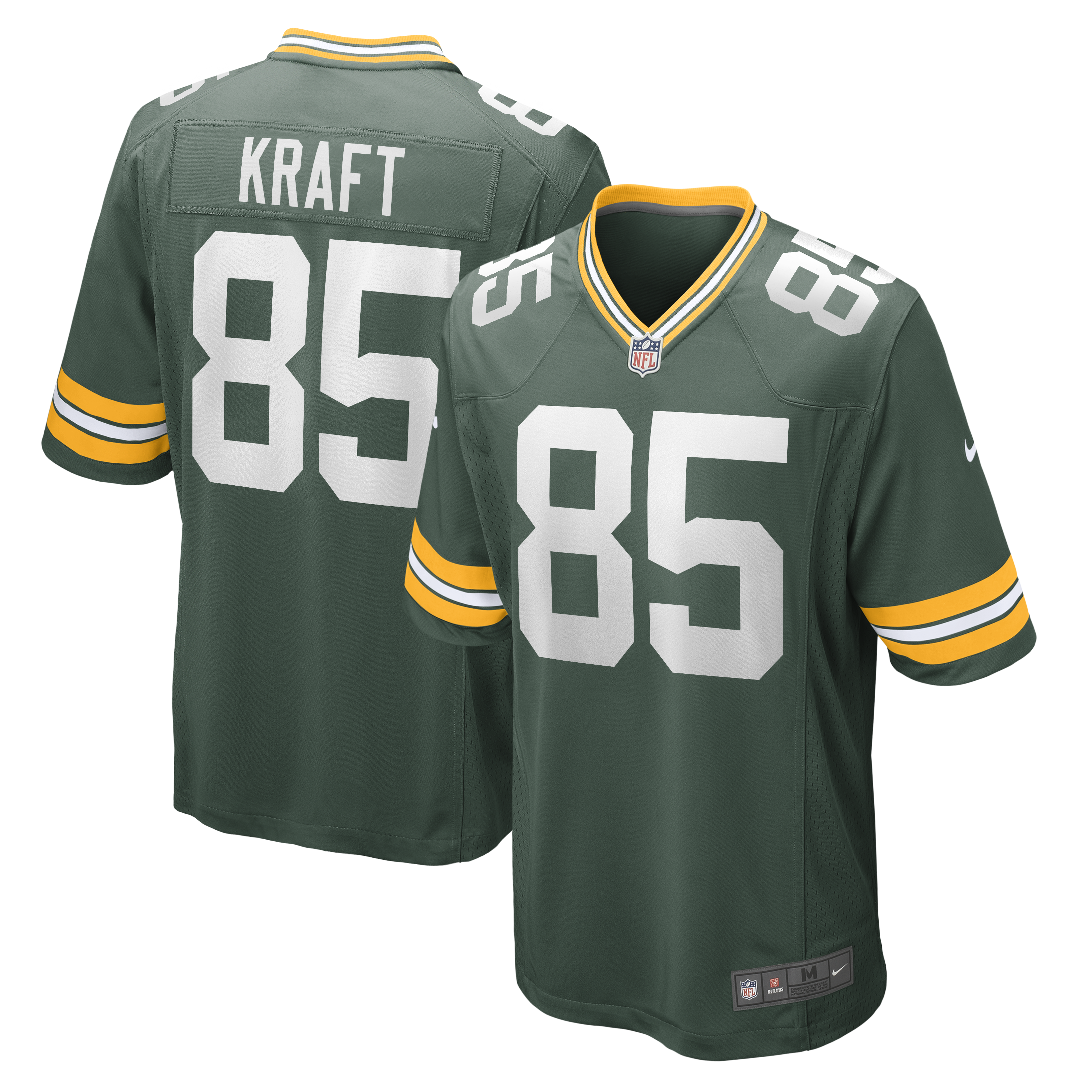 Tucker Kraft Green Bay Packers Nike NFL Game Jersey Home - Green
