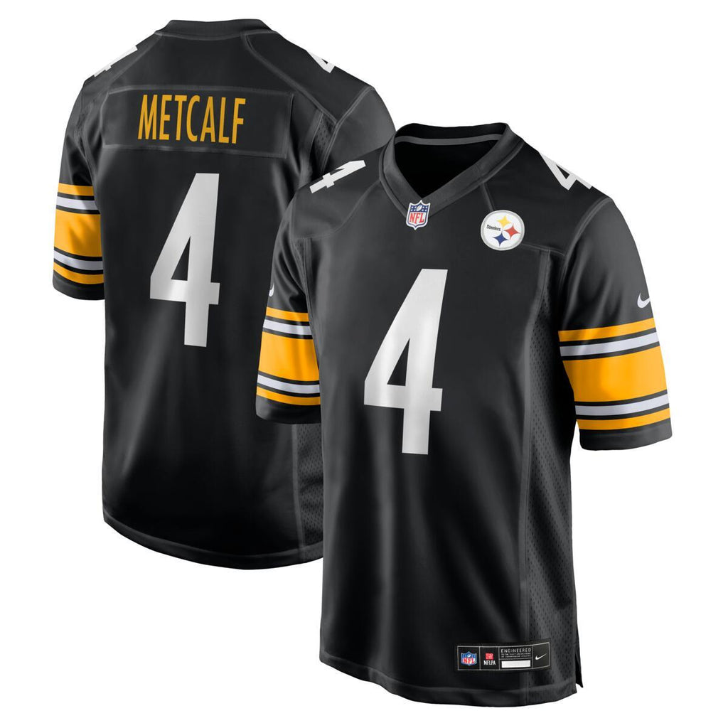 DK Metcalf Pittsburgh Steelers Nike Game Player Jersey Home - Black