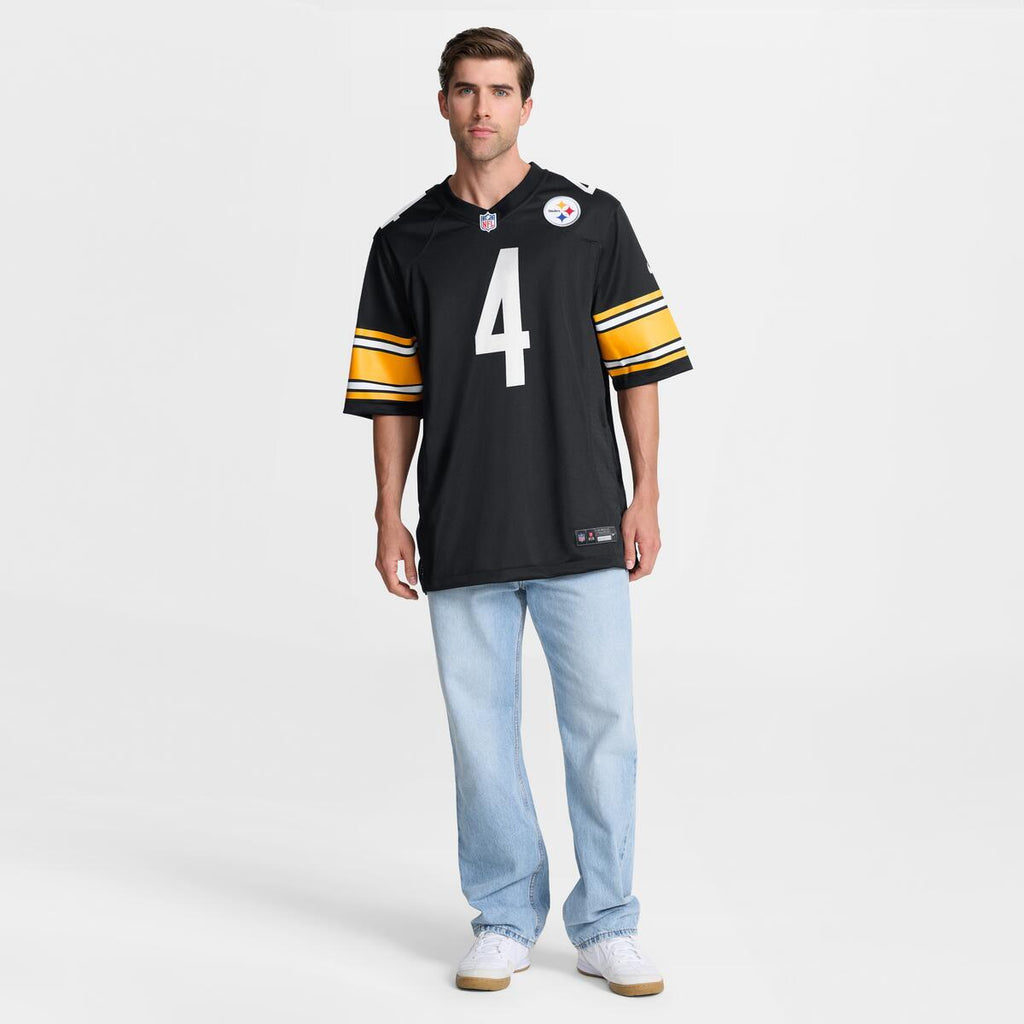 DK Metcalf Pittsburgh Steelers Nike Game Player Jersey Home - Black