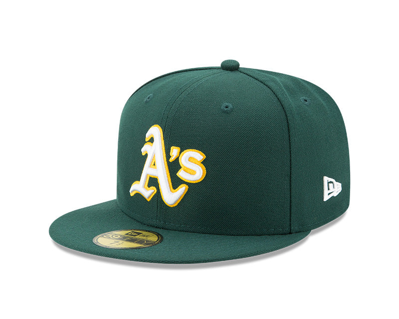 MLB Athletics New Era Authentic Collection On-Field 59FIFTY Fitted Hat Road