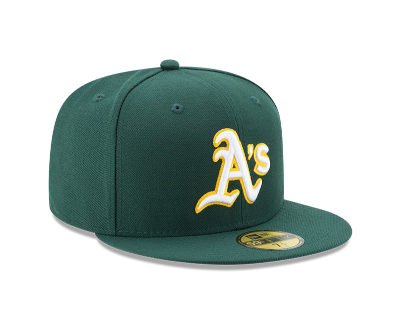 MLB Athletics New Era Authentic Collection On-Field 59FIFTY Fitted Hat Road