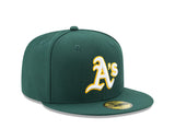 MLB Athletics New Era Authentic Collection On-Field 59FIFTY Fitted Hat Road