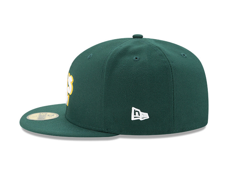 MLB Athletics New Era Authentic Collection On-Field 59FIFTY Fitted Hat Road