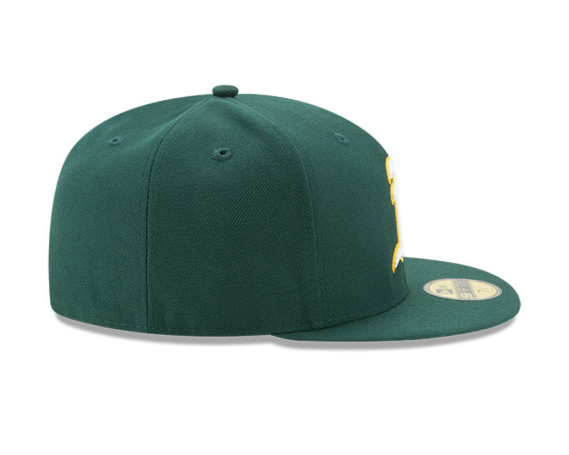 MLB Athletics New Era Authentic Collection On-Field 59FIFTY Fitted Hat Road