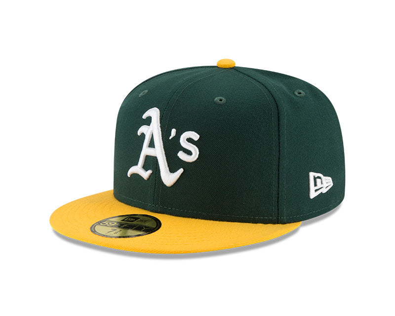 MLB Athletics New Era Authentic Collection On-Field 59FIFTY Fitted Hat Home
