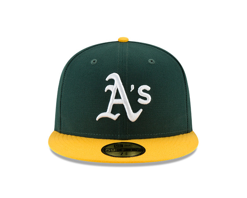 MLB Athletics New Era Authentic Collection On-Field 59FIFTY Fitted Hat Home