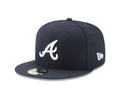 Atlanta Braves New Era 59-Fifty Authentic Collection On-Field Hat Road
