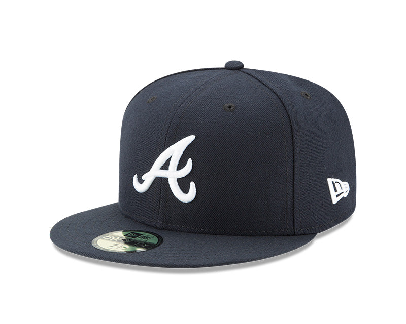 Atlanta Braves New Era 59-Fifty Authentic Collection On-Field Hat Road