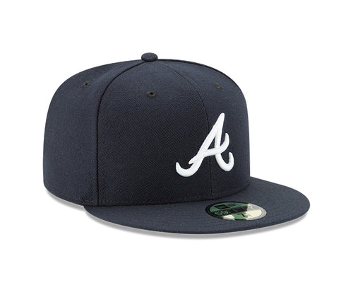 Atlanta Braves New Era 59-Fifty Authentic Collection On-Field Hat Road